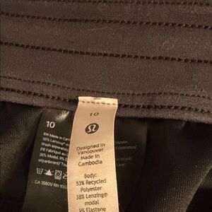 lululemon athletica Black Pants